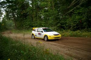 Drake Willis / Jacob Kohler Ford Focus ZX3 on SS6, Thorpe Tower II.