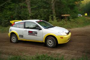 Drake Willis / Jacob Kohler Ford Focus ZX3 on SS6, Thorpe Tower II.