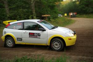 Drake Willis / Jacob Kohler Ford Focus ZX3 on SS6, Thorpe Tower II.