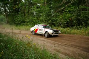 Erich Hopf / Calvin Gehlhausen Dodge Colt on SS6, Thorpe Tower II.