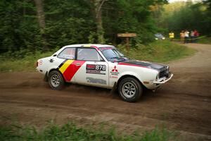 Erich Hopf / Calvin Gehlhausen Dodge Colt on SS6, Thorpe Tower II.