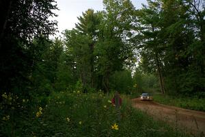 Madelyn Tabor / Sophia McKee Subaru Impreza 2.5RS on SS6, Thorpe Tower II.