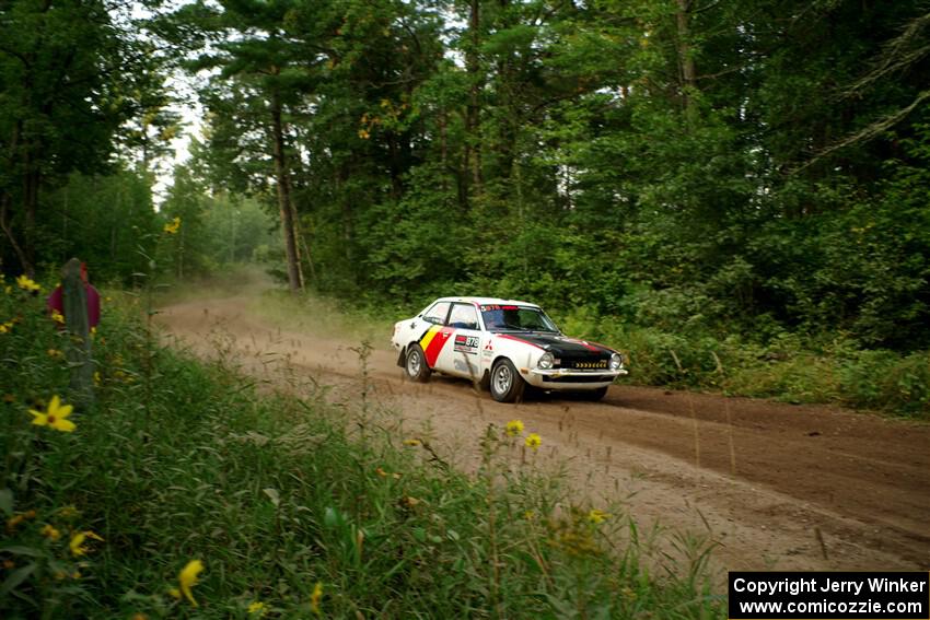 Erich Hopf / Calvin Gehlhausen Dodge Colt on SS6, Thorpe Tower II.