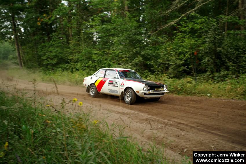 Erich Hopf / Calvin Gehlhausen Dodge Colt on SS6, Thorpe Tower II.