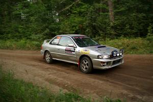 Madelyn Tabor / Sophia McKee Subaru Impreza 2.5RS on SS6, Thorpe Tower II.