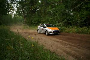 Brent Lucio / Stefan Trajkov Ford Fiesta on SS6, Thorpe Tower II.