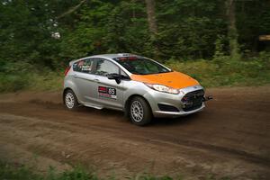 Brent Lucio / Stefan Trajkov Ford Fiesta on SS6, Thorpe Tower II.