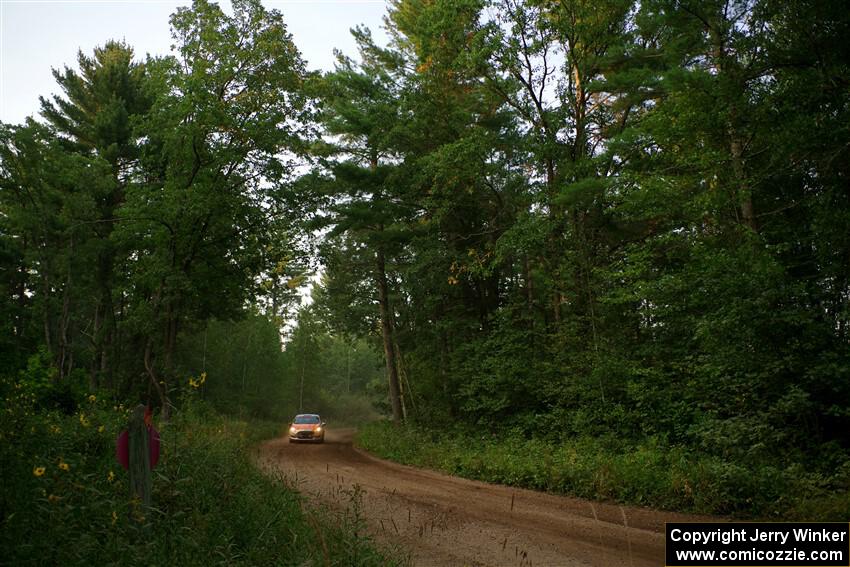 Brent Lucio / Stefan Trajkov Ford Fiesta on SS6, Thorpe Tower II.