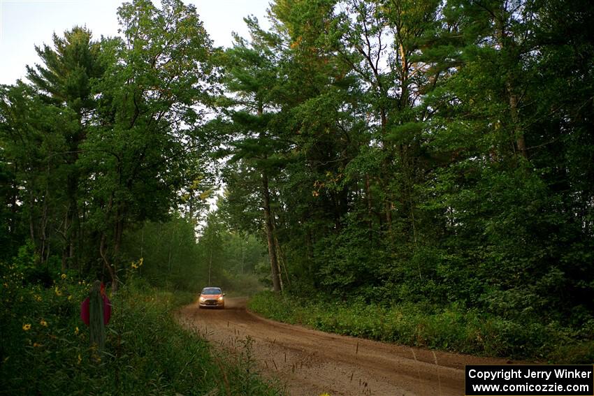 Brent Lucio / Stefan Trajkov Ford Fiesta on SS6, Thorpe Tower II.