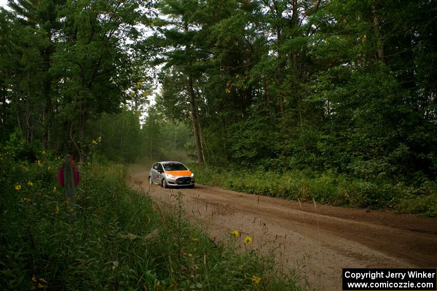 Brent Lucio / Stefan Trajkov Ford Fiesta on SS6, Thorpe Tower II.