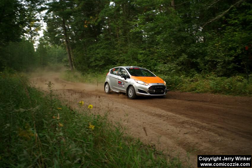 Brent Lucio / Stefan Trajkov Ford Fiesta on SS6, Thorpe Tower II.