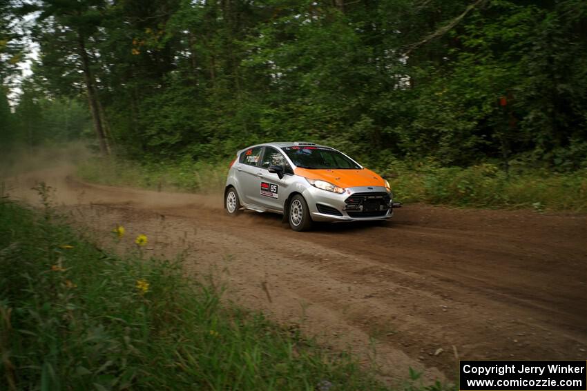 Brent Lucio / Stefan Trajkov Ford Fiesta on SS6, Thorpe Tower II.