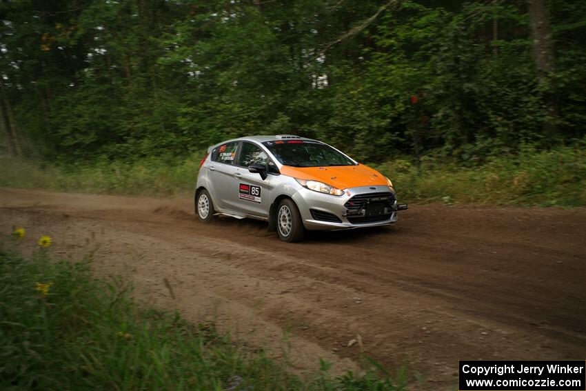 Brent Lucio / Stefan Trajkov Ford Fiesta on SS6, Thorpe Tower II.