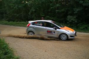 Brent Lucio / Stefan Trajkov Ford Fiesta on SS7, Refuge II.