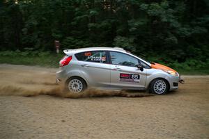 Brent Lucio / Stefan Trajkov Ford Fiesta on SS7, Refuge II.