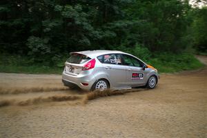 Brent Lucio / Stefan Trajkov Ford Fiesta on SS7, Refuge II.