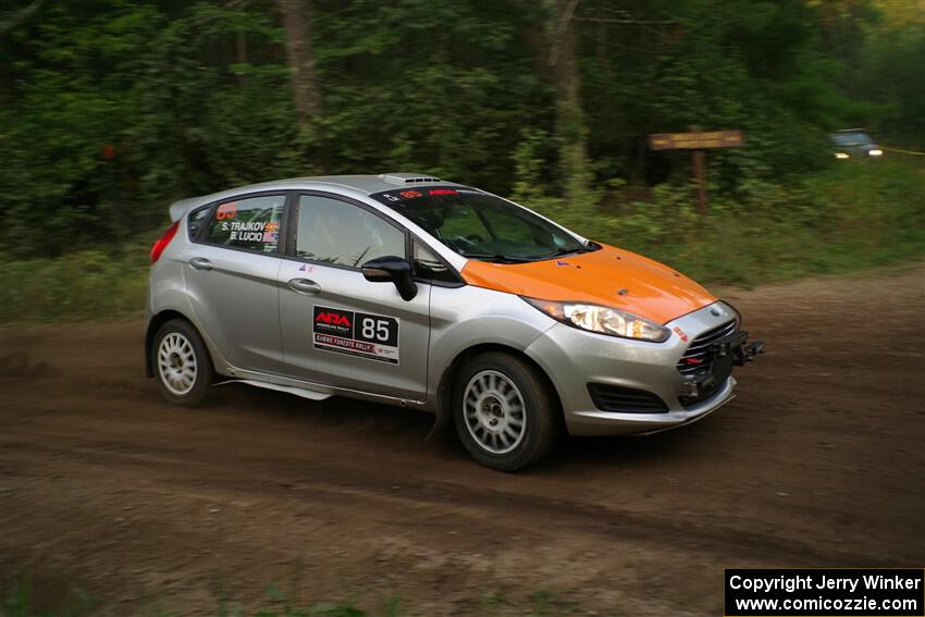 Brent Lucio / Stefan Trajkov Ford Fiesta on SS6, Thorpe Tower II.