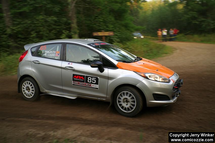 Brent Lucio / Stefan Trajkov Ford Fiesta on SS6, Thorpe Tower II.