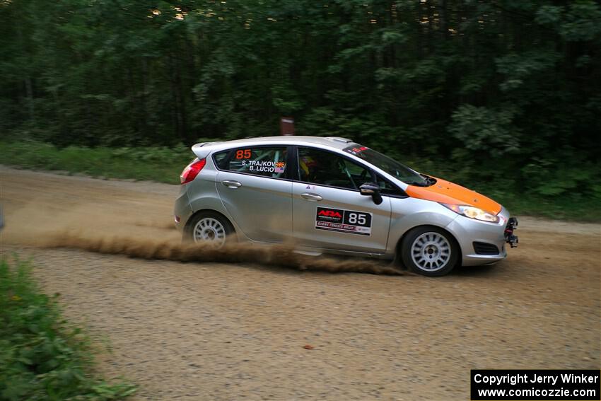 Brent Lucio / Stefan Trajkov Ford Fiesta on SS7, Refuge II.