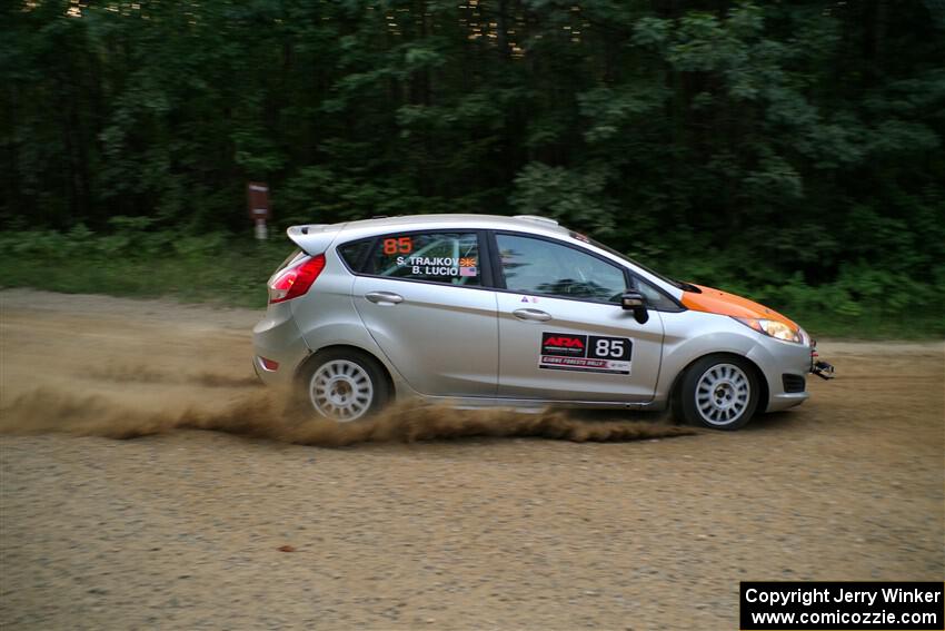 Brent Lucio / Stefan Trajkov Ford Fiesta on SS7, Refuge II.