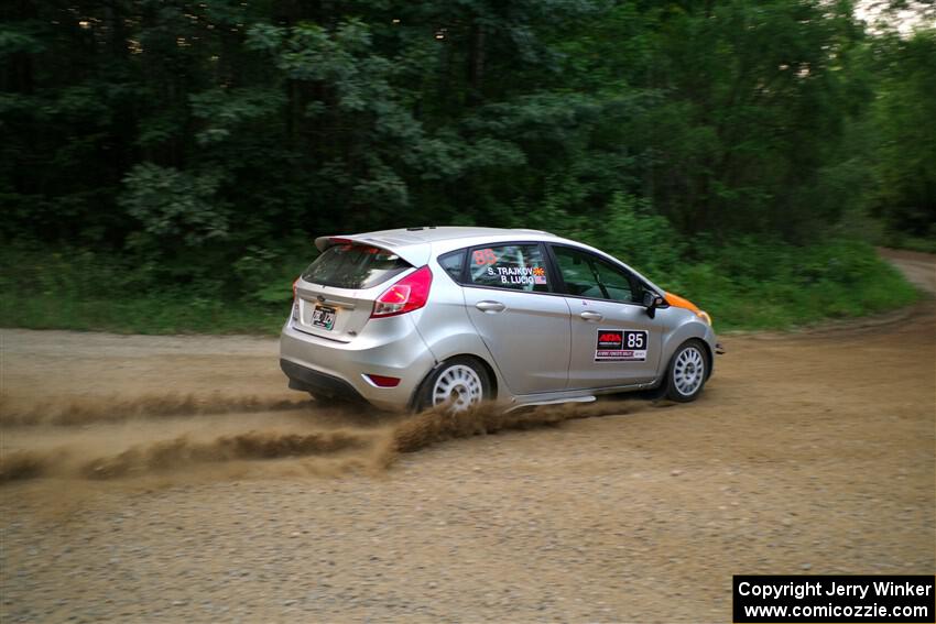 Brent Lucio / Stefan Trajkov Ford Fiesta on SS7, Refuge II.