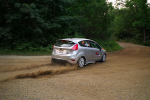 Brent Lucio / Stefan Trajkov Ford Fiesta on SS7, Refuge II.