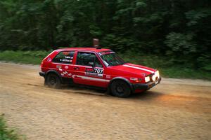 Nino Ortega / Boyd Smith VW GTI on SS7, Refuge II.