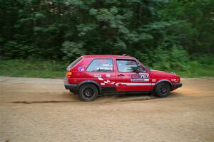 Nino Ortega / Boyd Smith VW GTI on SS7, Refuge II.