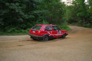 Nino Ortega / Boyd Smith VW GTI on SS7, Refuge II.