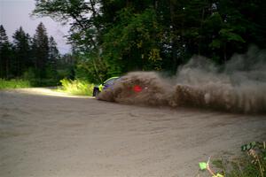 Travis Pastrana / Rhianon Gelsomino Subaru WRX ARA24 on SS9, Steamboat II.