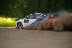 Conner Martell / Alex Gelsomino Subaru WRX STi on SS9, Steamboat II.