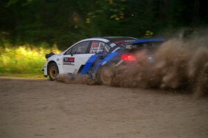 Conner Martell / Alex Gelsomino Subaru WRX STi on SS9, Steamboat II.