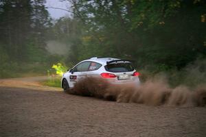 Javier Olivares / K.J. Miller Ford Fiesta Rally3 on SS9, Steamboat II.