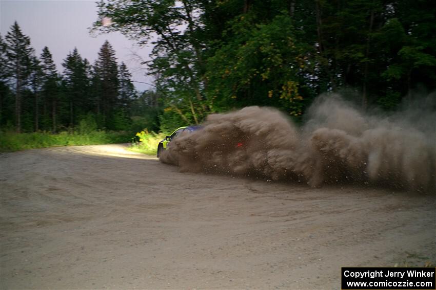 Travis Pastrana / Rhianon Gelsomino Subaru WRX ARA24 on SS9, Steamboat II.