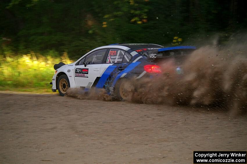 Conner Martell / Alex Gelsomino Subaru WRX STi on SS9, Steamboat II.