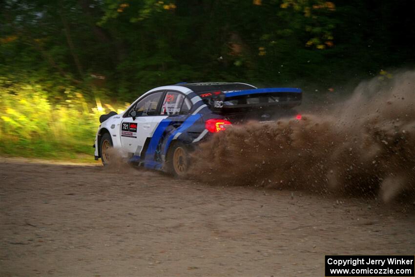 Conner Martell / Alex Gelsomino Subaru WRX STi on SS9, Steamboat II.