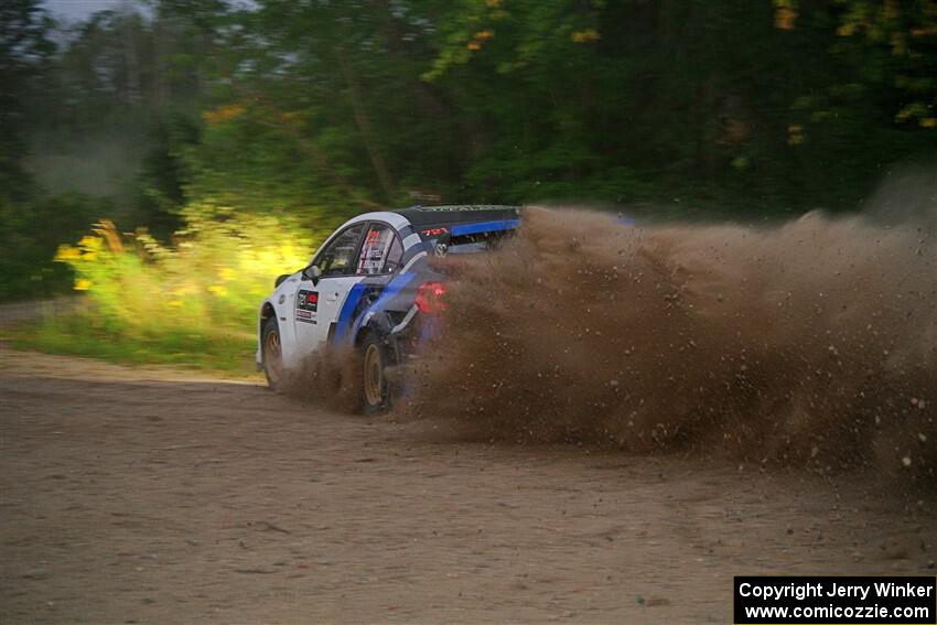 Conner Martell / Alex Gelsomino Subaru WRX STi on SS9, Steamboat II.