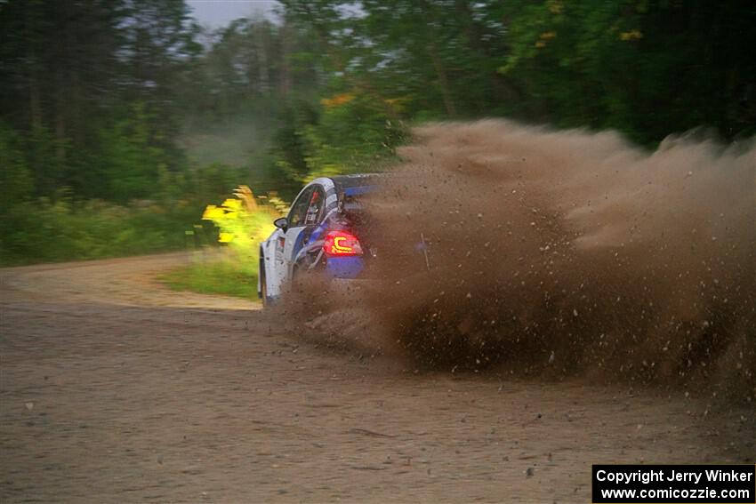 Conner Martell / Alex Gelsomino Subaru WRX STi on SS9, Steamboat II.