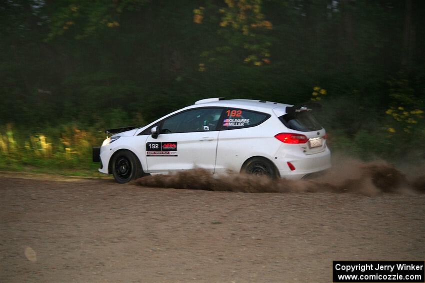 Javier Olivares / K.J. Miller Ford Fiesta Rally3 on SS9, Steamboat II.