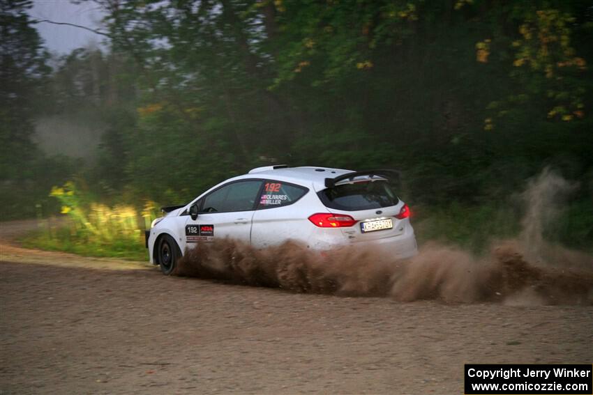 Javier Olivares / K.J. Miller Ford Fiesta Rally3 on SS9, Steamboat II.