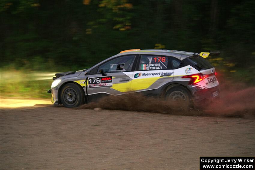 John Coyne / Eoin Treacy Hyundai i20 N Rally2 on SS9, Steamboat II.