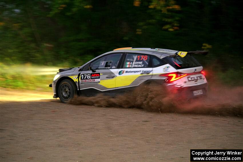 John Coyne / Eoin Treacy Hyundai i20 N Rally2 on SS9, Steamboat II.