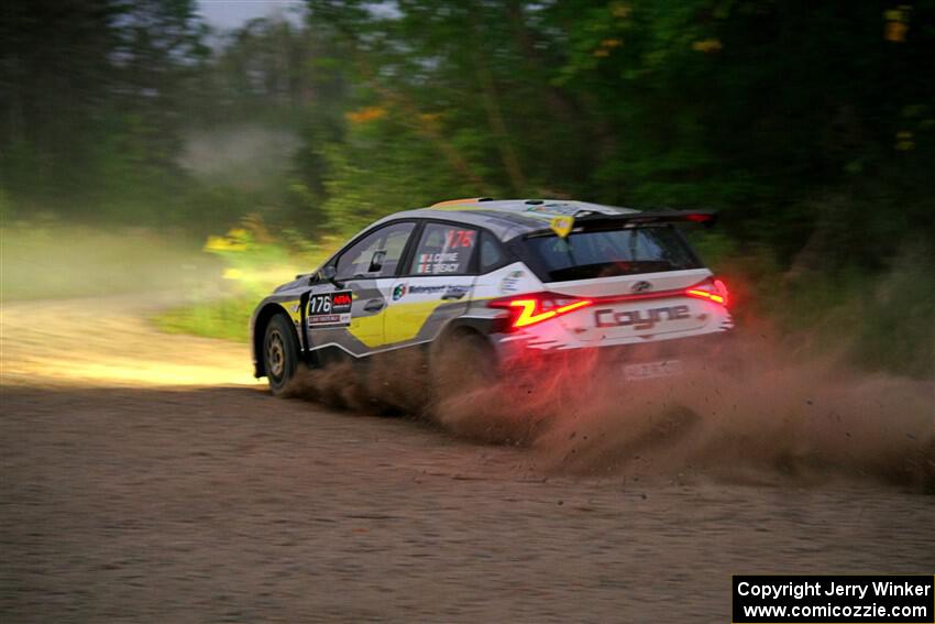 John Coyne / Eoin Treacy Hyundai i20 N Rally2 on SS9, Steamboat II.