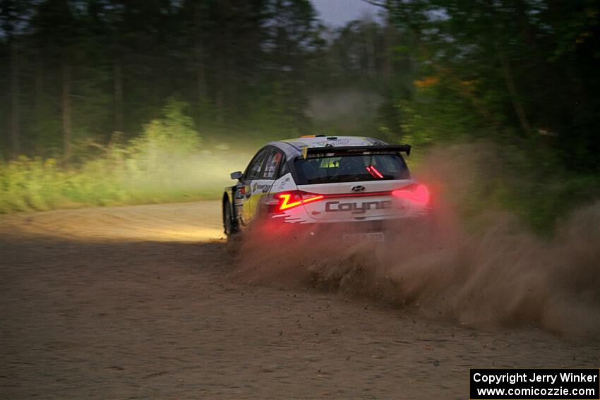 John Coyne / Eoin Treacy Hyundai i20 N Rally2 on SS9, Steamboat II.