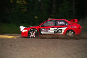 George Plsek / Danny Persein Mitsubishi Lancer WRC on SS9, Steamboat II.