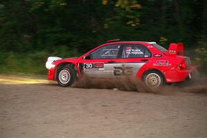 George Plsek / Danny Persein Mitsubishi Lancer WRC on SS9, Steamboat II.