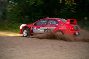 George Plsek / Danny Persein Mitsubishi Lancer WRC on SS9, Steamboat II.