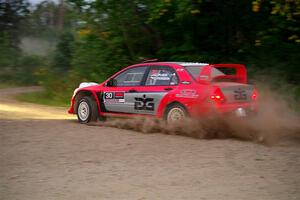 George Plsek / Danny Persein Mitsubishi Lancer WRC on SS9, Steamboat II.