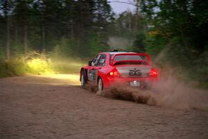 George Plsek / Danny Persein Mitsubishi Lancer WRC on SS9, Steamboat II.