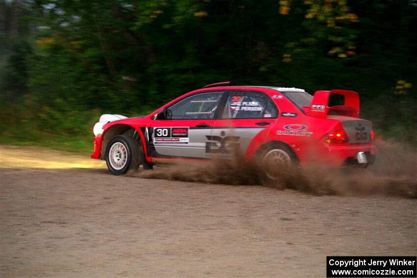 George Plsek / Danny Persein Mitsubishi Lancer WRC on SS9, Steamboat II.